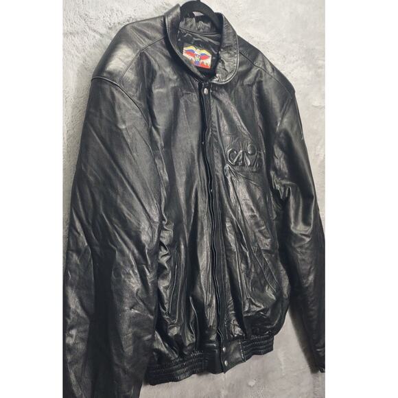 Jeff Hamilton Men Leather Cleveland Cavaliers NBA XXL Jacket Cavs VNT Basketball - Picture 6 of 16